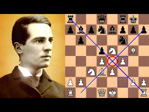 Pillsbury wins with the Pillsbury Attack in 26 moves