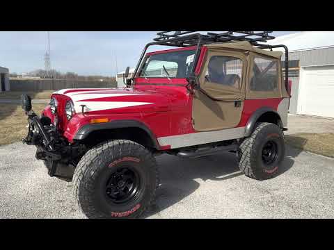 1984 Jeep CJ7 (CC-1697234) for sale in Staunton, Illinois