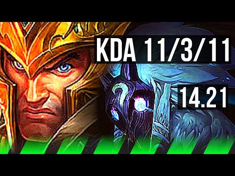JARVAN IV vs KINDRED (JGL) | 7 solo kills, Legendary, 11/3/11 | KR Diamond | 14.21