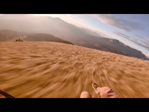 Speedflying in the french alps 🍂