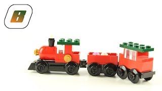 YouTube thumbnail: LEGO® - Speed Build – 30543 – Christmas Train – Weihnachtszug – review