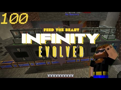 Minecraft: FTB Infinity Evolved - Ep.100 - Cyanite Reprocessor