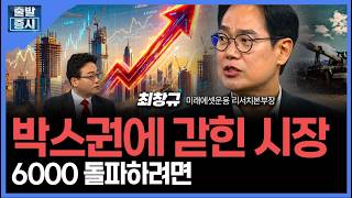 박스권에 갇힌 시장... 6000 돌파하려면ㅣ최창규  미래에셋운용 리서치본부장 ㅣ김치형 앵커