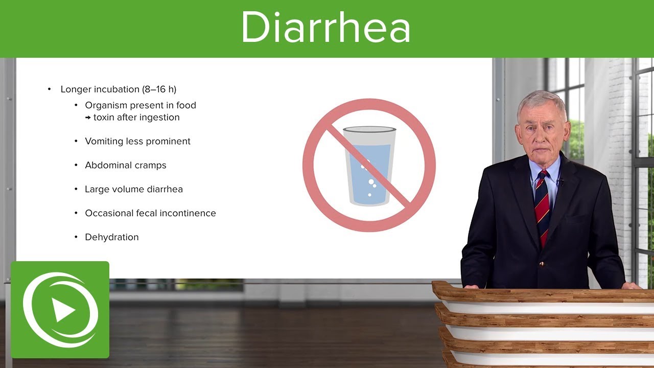 Diarrhea – Infectious Diseases | Lecturio - YouTube