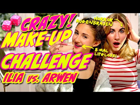 ILIAS WELT 💋 Crazy Make-up Challenge *(Ilia vs. Arwen)*