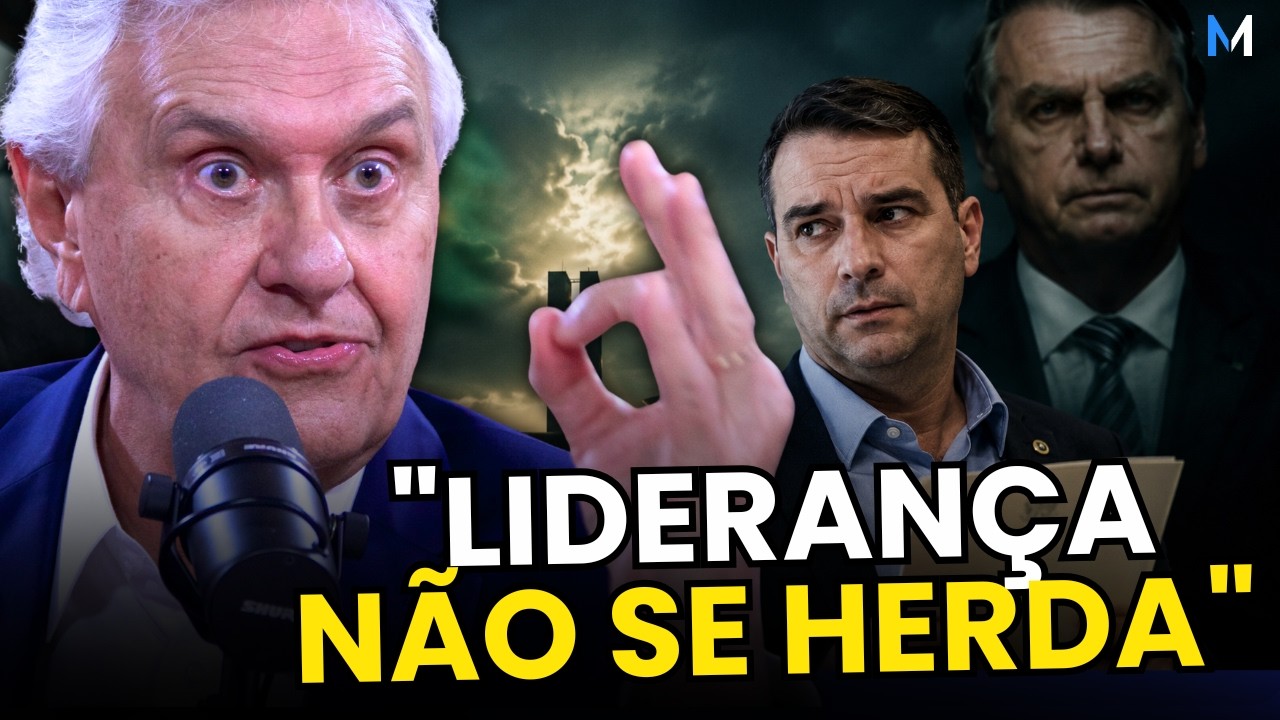 CAIADO DETONA FLÁVIO BOLSONARO: “LIDERANÇA NÃO SE HERDA”
