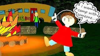Playtime Goes Camping I Wanna Camp With Someone Baldi S