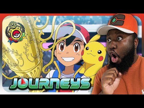 THE GREATEST POKEMON BATTLE! ASH BEATS LEON! - Pokémon Journeys Episode 132 Reaction