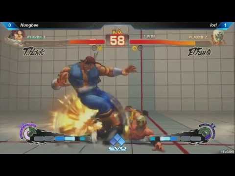[EVO 2013 SSFIV AE] Hungbee (T Hawk) vs lori (El Fuerte)