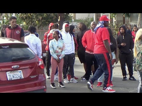 We went  to a hood in Watts CA