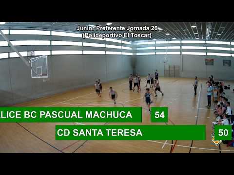 Junior Preferente Pascual Machuca Jornada 26