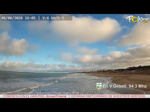 PINAMAR PLAYA EN VIVO: Cámaras Pinamar - Valeria del Mar - Carilo - BUENOS AIRES - ARGENTINA AHORA