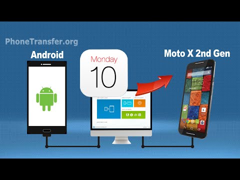 How to Sync Calendar from old Android Phone to Moto X 2014 by MobileTrans