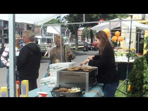 Markt en scheepsjoagen op Scheepsjoagersfestival Wildervank