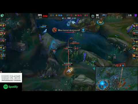 Damwon Miss Fortune with a cross map kill on Braum