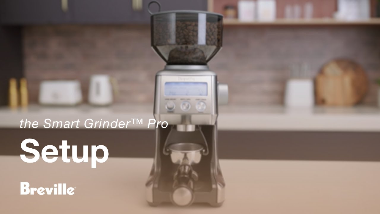 Breville coffee guide tutorial - Unboxing and setup for the Smart Grinder Pro