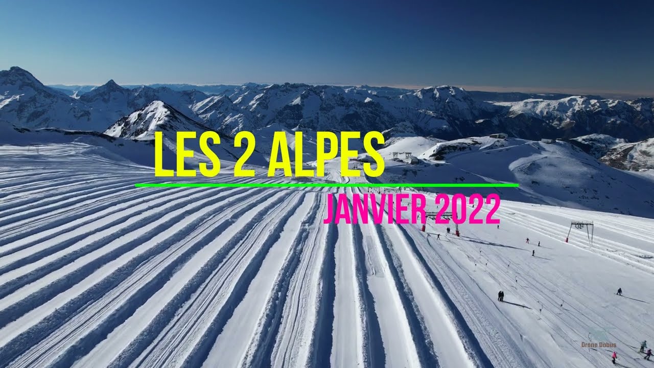 LES 2 ALPES - DRONE 4K