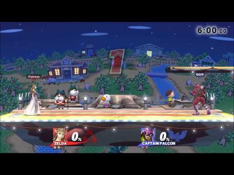 Joker Singles 2 SM4SH BadApple (C.Falcon) vs Fairess (Zelda) Semis