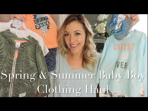Baby Boy Spring Summer Fashion Haul | 2016