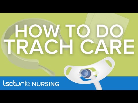 Tracheostomy Care: How To Perform Trach Care | Trach Care Part 2