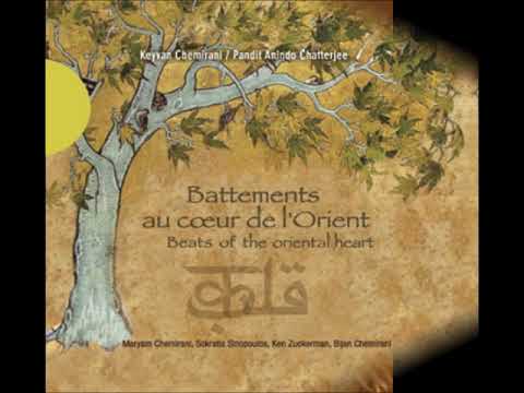 ANINDO CHATTERJEE & K CHEMIRANI -----  CD BATTEMENTS AU COEUR DE L,ORIENT