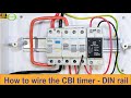 How To Wire A CBI Timer Switch In To A DIN Rail Distribution Board