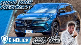 Italienischer Stil für unter 30.000€! Alfa Romeo Junior Ibrida - Besser als die E-Variante?