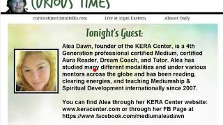 Curious Times – Medium and Dream Coach, Alea Dawn