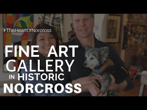 The Story of "The O Gallery" in Downtown Norcross Shared by Rosa Obregon & Jack Petras