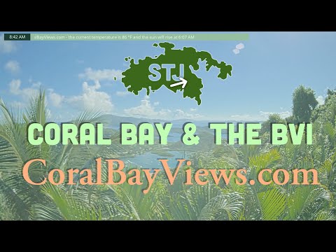 Coral Bay Views live QHD webcam of Coral Bay and the BVI