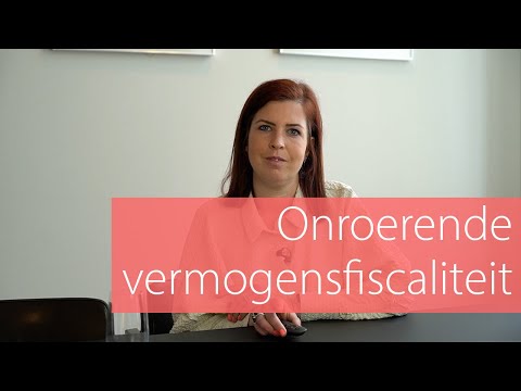 Onroerende vermogensfiscaliteit