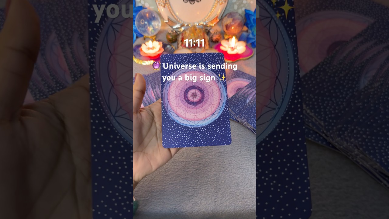 🔮 Universe is sending you a big sign - Tarot Card Reading | Message in Pinned comment 📍