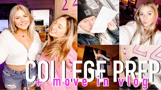 COVID COLLEGE PREP + MOVE IN VLOG | Bryant University Semester 2