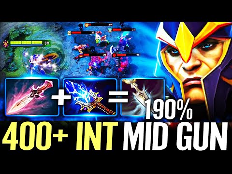 🔥 400+ INT Silencer MID 25.000 Gold Comeback — Witch Blade + Aghanim 190% Int as DMG Gun Dota 2 Pro