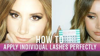 How To Apply Individual Lashes Perfectly | Illuminate by Ashley Tisdale