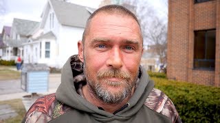 Video: Mike, Michigan, family deaths, terminal Cancer, now street homeless - Invisible People