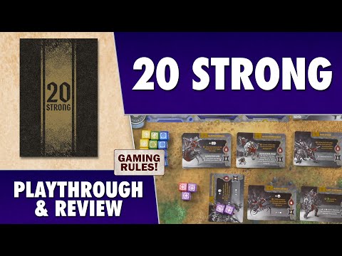 20 Strong - Solar Sentinels - Playthrough & Review