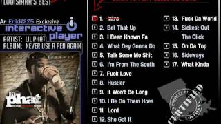 RIP Lil Phat - Never Use A Pen Again [INTERACTIVE FULL ALBUM] [TRILL ENT]