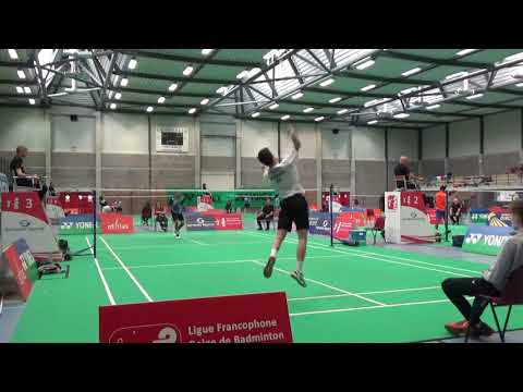 Belgian Junior 2021: Noah Haase (NL) vs Karim Krehmeier only set 1 (GER)