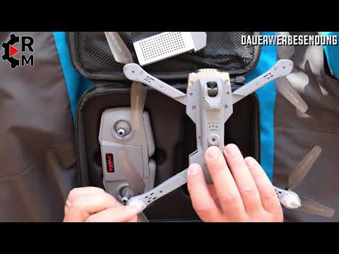 Review SYMA X500 faltbare 4K Drone foldable