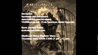 Amulance interview on Sonic Asylum Radio Jan 8, 2015