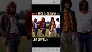 "Fool in the Rain" Led Zeppelin ‧ 1979 #ledzep #70smusic #dtm2030