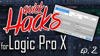 🔥 Quick Hacks for Logic Pro X Ep. 2 - Default Setting for Blank Instrument Track