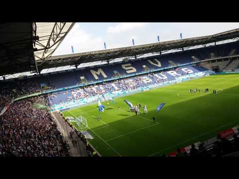 MSV Duisburg gegen FSV Mainz II - Siegesfeier #2