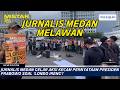 Jurnalis Medan Gelar Aksi Kecam Pernyataan Presiden Prabowo Soal 'Londo Ireng'!