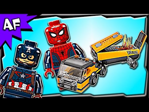 Vidéo LEGO Marvel 76067 : Le démontage du camion-citerne