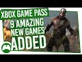 Xbox Game Pass Update: 9 Amazing New Games Added!