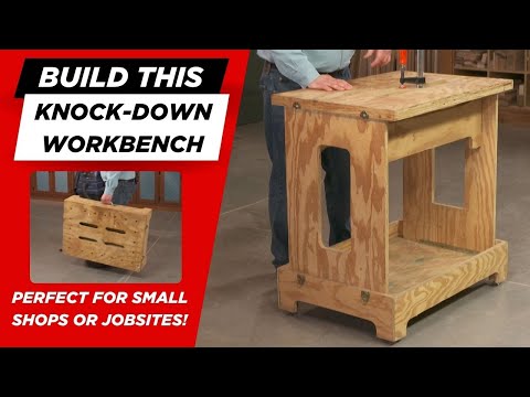A Knock-Down Workbench that Goes Anywhere!