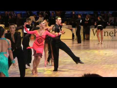 WDSF Open Latin 1/16 samba Anton Kandaurov - Varvara Druzhinina