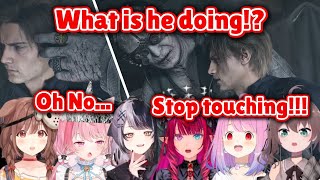 Hololive Girls Caught Off Guard by Victor Gideon's Weird Interrogation in Resident Evil Requiem